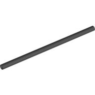 Lego trubička pr. 3mm, 9L (7.2cm), černá (4614226)